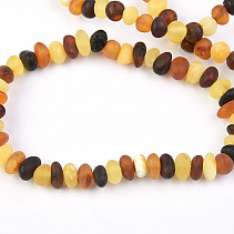 Jantar mix shades of matte pebbles bracelet JANT2468