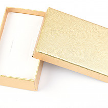 Gold gift box 8 x 5 cm