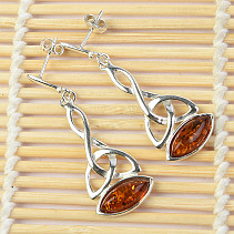 Silver earrings with jartare Ag 925/1000 5.8g