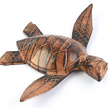 Turtle of brindle wood