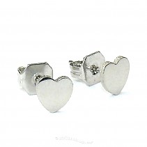 Surgical steel - Heart Earrings