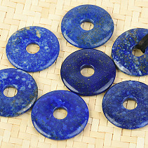 Lapis lazuli 25mm donut přívěsek