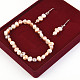 Pearls mix gift set Ag fastening