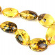 Jantarový náhrdelník žlutý s inkluzemi 73cm
