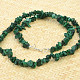 Malachite necklace 60cm