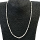 Diamant náhrdelník kamínky (Ag zapínání)