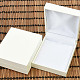 Leatherette gift box white (8 x 7cm)