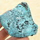 Chalcopyrite + turquoise raw stone (139g)