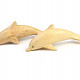 Bright dolphin carving 10cm