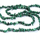 Malachit náhrdelník sekané tvary 85cm