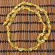Jantarový náhrdelník zářivě žlutý nepravidelné dílky (13,8g)