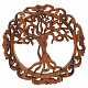 Tree of life carved relief 25cm
