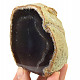 Brown agate geode from Brazil 362g
