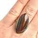 Agate ring irregular shape size 58 Ag 925/1000 7.7g
