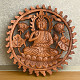 Meditating Buddha carved relief 20cm