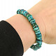Turquoise right button bracelet 9mm