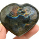 Labradorite heart from Madagascar 122g