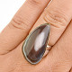 Achát prsten stříbrný vel.53 Ag 925/1000 6,0g