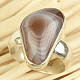 Agate silver ring size 54 Ag 925/1000 7.0g