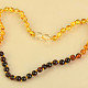 Amber necklace colorful balls 34-35cm (child size)