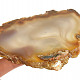 Agate natural slice from Brazil 146g