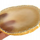 Agate natural slice from Brazil 165g