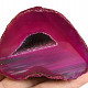Agate geode with cavity dyed 158g
