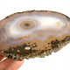 Natural agate slice from Brazil 362g