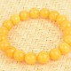 Milky amber bracelet beads 10mm (11g)