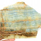 Slice of blue aragonite from Argentina 401g