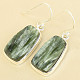 Serafinite earrings (Russia) Ag 925/1000 7.8g