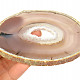 Agate natural slice with cavity (Brazil) 99g