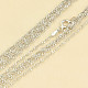 Lambada silver chain 50cm Ag 925/1000 + Rh approx. 1.8g