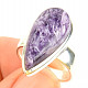 Charm ring drop Ag 925/1000 7.2g size 55