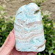 Dekorační kámen modrý aragonit (Pákistán) 489g