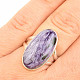 Charm oval ring Ag 925/1000 5.8g size 53