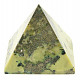 Serpentinite pyramid polished 172g