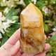 Pointed crystal with limonite (Madagascar) 317g