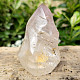 Crystal flame smooth with Madagascar inclusions 215g
