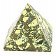 Serpentinite pyramid polished 199g