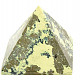 Serpentinite pyramid polished 234g