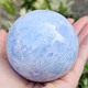 Ball calcite blue Ø69mm (Madagascar)