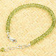 Bracelet olivine clasp Ag 925/1000