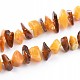 Honey amber necklace 90 cm