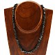Obsidian flake necklace (45 cm)