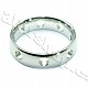 Surgical steel ring typ049