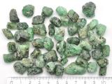 natural crystals of emerald