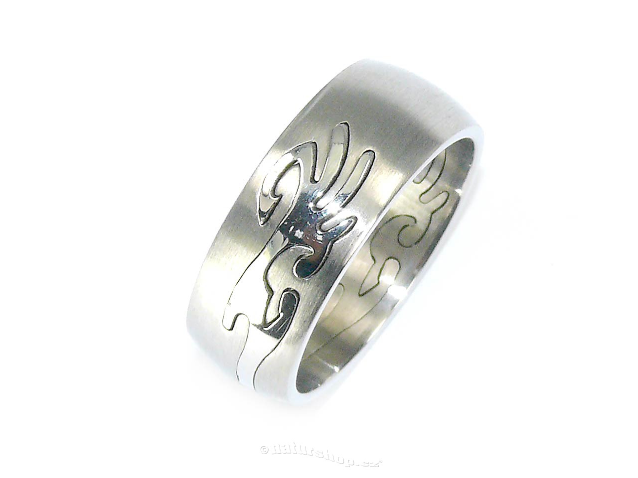 New Sterling Silver & Surgical Stainless Steel Solid Men's Ring | Rings for  men, Mens stainless steel rings, Silver