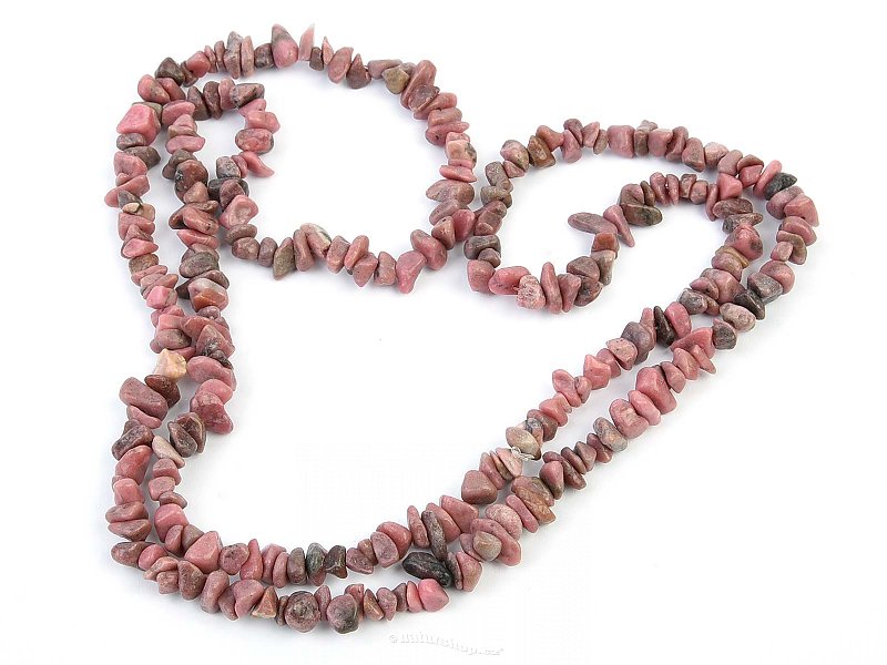 Rhodonite necklace (90cm)