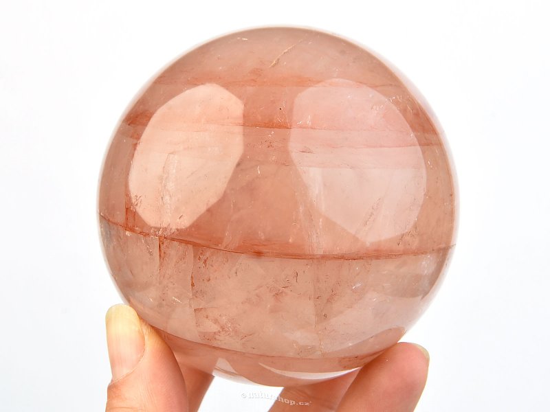 Hematite in crystal ball (Madagascar) 79mm